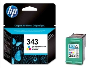 Купить HP 343 (C8766EE) Tri-color Ink Cartridge for HP Photosmart 2575, 8050, C4180, D5160, Deskjet 6940, D4160,  330 p.