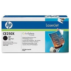 Купить HP 504X (CE250X) Black Cartridge for HP LaserJet CP3525, CP3525n, CP3525dn, CP3525x, CM3530, CM3530fs, 10500 p.