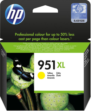 Купить HP 951XL (CN048AE) Yellow Ink Cartridge, for OfficeJet PRO 8100 ePrinter , Pro 8600 Plus e-All-in-One , Pro 8600A (A911a) e-All-in-One , Pro 276dw , Pro 251dw, 1500 pages