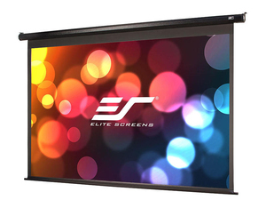 Купить Elite Screens 100" (16:9) 222 x 125 cm, Electric Projection Screen, Spectrum Series with IR/Low Voltage 3-way wall box, Black