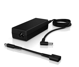 Купить HP AC Adapter - 90W Smart AC Adapter, right-angled (90°) 4.5mm connector allows for connecting in limited spaces and reduces cord bending providing better cable management and longevity